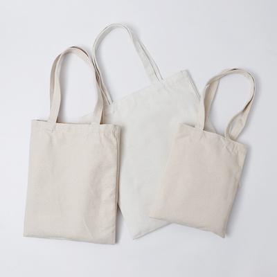 Άσπρη μέση 8 OZ 50x2.5cm τσάντα Tote καμβά βαμβακιού