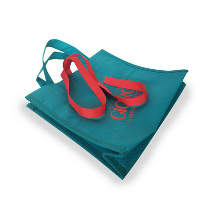 Μικρή ανακυκλωμένη υφαμένη τσάντα CMYK 30cm 80gms PP μη