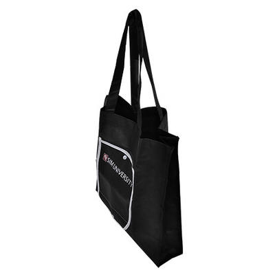 Υφαμένες Tote τσάντες CMYK 37x10x37cm 120gsm Drawstring μη
