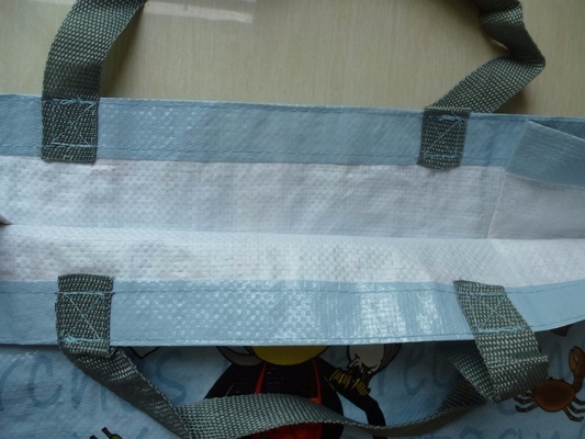 Τυπωμένο Bopp 15x38cm τοποθετημένη σε στρώματα 120gsm υφαμένη PP τσάντα