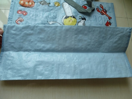 Τυπωμένο Bopp 15x38cm τοποθετημένη σε στρώματα 120gsm υφαμένη PP τσάντα