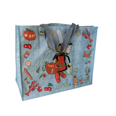 Τυπωμένο Bopp 15x38cm τοποθετημένη σε στρώματα 120gsm υφαμένη PP τσάντα