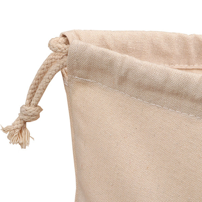 Το βαρέων καθηκόντων βαμβάκι Drawstring 28x40cm ένωση καμβά 210D παρακωλύει
