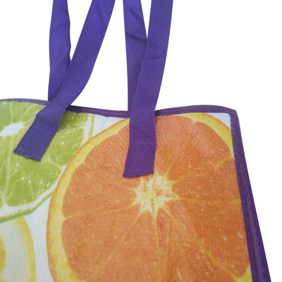 Αδιάβροχη μονωμένη Tote 100pcs τσάντα μεσημεριανού γεύματος cOem 23x26x16cm
