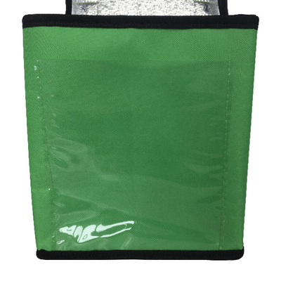600D PVC 24x15x28cm μεσημεριανού γεύματος πολυεστέρα φιλικές πιό δροσερές τσάντες Eco