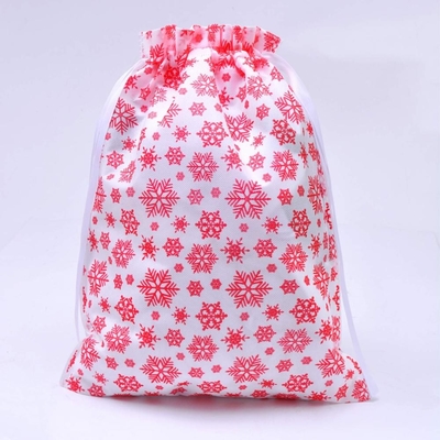 Χριστούγεννα 120x0.4cm PE 20cm cOem τσάντα Drawstring κάλυψης