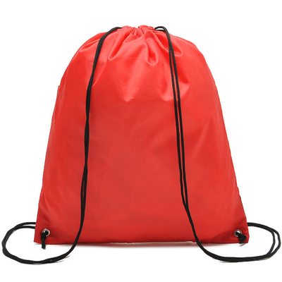 Ταξίδι 1.2cm εξατομικευμένη τσάντα Drawstring παιδιών 30x40cm 210D