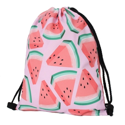 καλλυντική CMYK 35X42cm 210D νάυλον τσάντα Drawstring γυναικών ταξιδιού