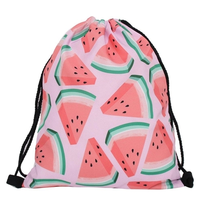 καλλυντική CMYK 35X42cm 210D νάυλον τσάντα Drawstring γυναικών ταξιδιού