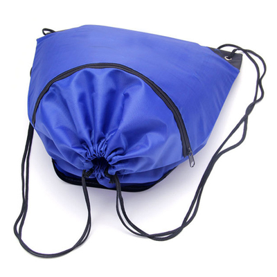 Πράσινο 2 χρώμα RPET 0.4cm 22x40cm νάυλον τσάντες Drawstring