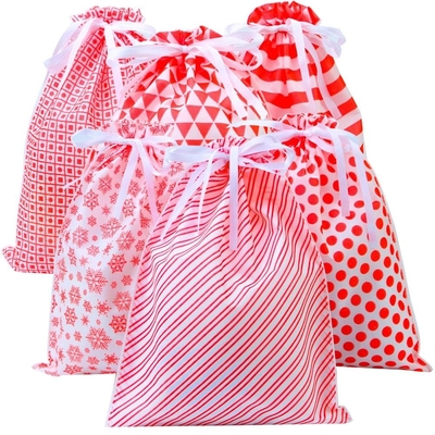 Χριστούγεννα 120x0.4cm PE 20cm cOem τσάντα Drawstring κάλυψης