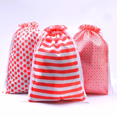 Χριστούγεννα 120x0.4cm PE 20cm cOem τσάντα Drawstring κάλυψης