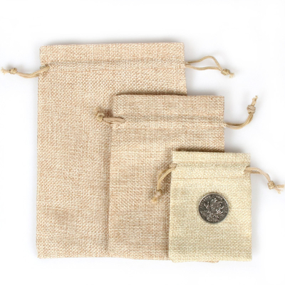 Μικρό βαμβάκι 15x20cm τσάντα Drawstring κάλυψης 50pcs 60cm