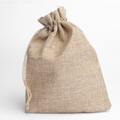 Μικρό βαμβάκι 15x20cm τσάντα Drawstring κάλυψης 50pcs 60cm
