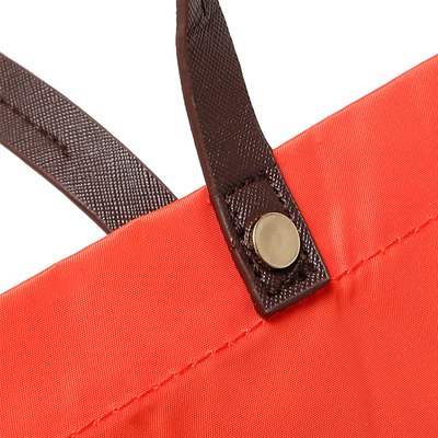 Μη υφαμένος αγοραστής 35x15x35cm πτυσσόμενη Tote τσάντα 210D
