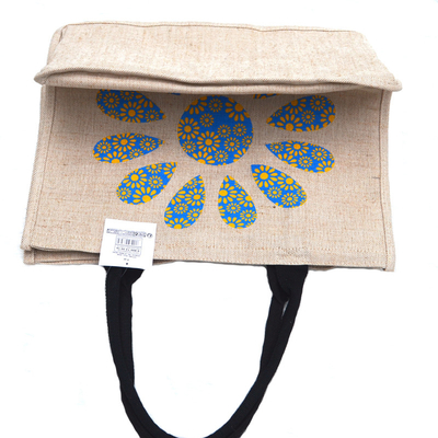 Λινό αγορών 30x40cm Hessian 50cm τσάντες αγορών