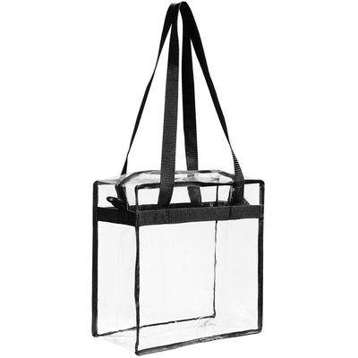 Χρωματισμένη πλαστική λαβή Tote 30x10x37cm τσάντα μολυβιών PVC CMYK