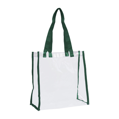 Χρωματισμένη πλαστική λαβή Tote 30x10x37cm τσάντα μολυβιών PVC CMYK