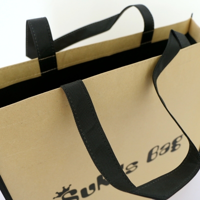 Τσάντα εγγράφου αγορών 80gsm 150g 42x38x12cm μη υφαμένη