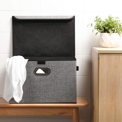 Ιματισμός 10L 10KG 32x32x16cm πτυσσόμενο κιβώτιο υφάσματος