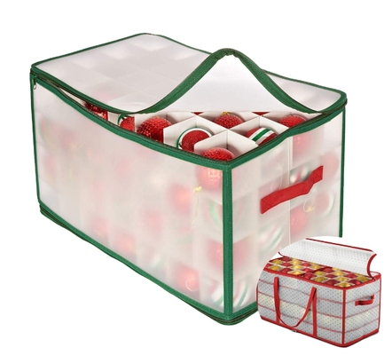 Χριστούγεννα 3L 30.5x30.5x30.5cm πτυσσόμενο κιβώτιο υφάσματος